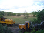 Drilling of the second tubewell in July 2006