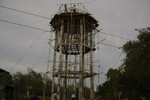 Construction of the water storage tank